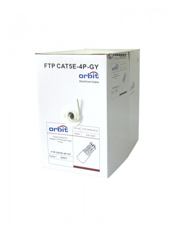 ORBIT FTP CAT5E-4P-GY 1м