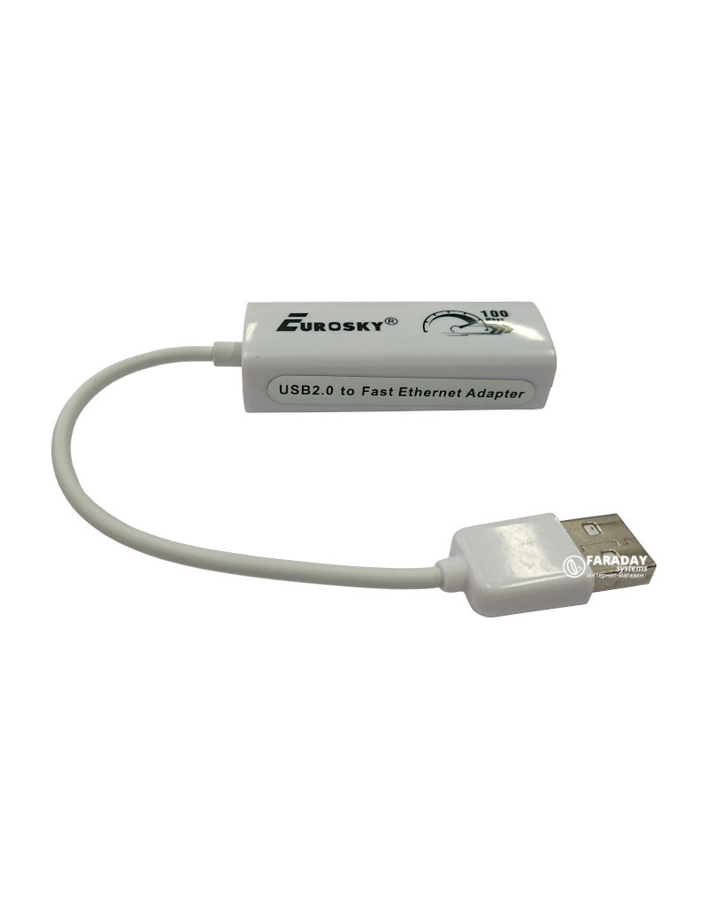 USB-LAN адаптер Eurosky 100 Мбит