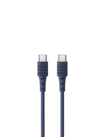 Кабель USB Type-C - Type-C REMAX RC-068 синего цвета
