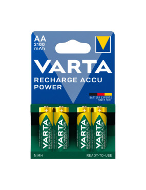 Акумулятори Varta Recharge Accu Power AA 2100mAh 4 шт.