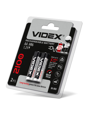 Аккумулятор Videx HR6/AA 2100mAh 2 шт.