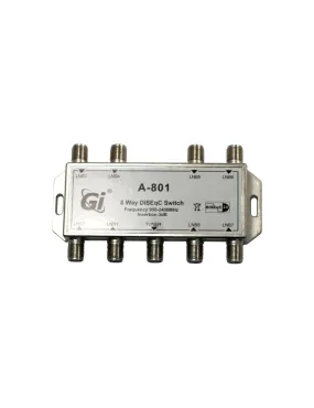 DiSEqC комутатор Gi 8x1 A801