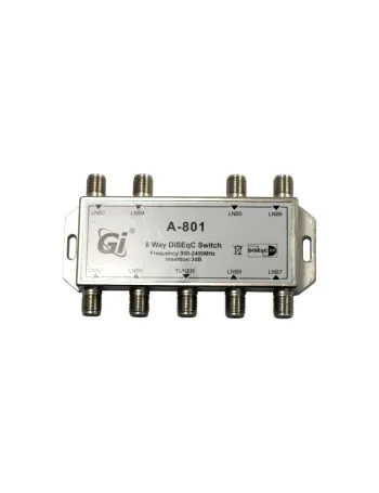 DiSEqC комутатор Gi 8x1 A801