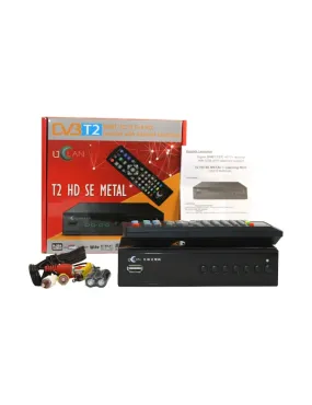 Эфирный цифровой ресивер Uclan T2 HD SE Metal