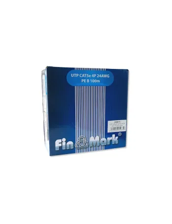 Finmark UTP Cat5e 4P 24AWG PE Black