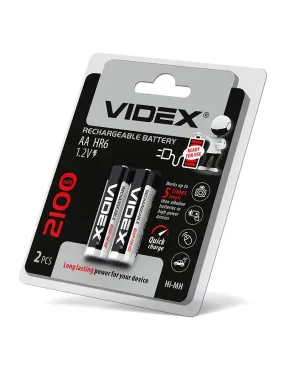 Акумулятор Videx HR6/AA 2100mAh 2 шт