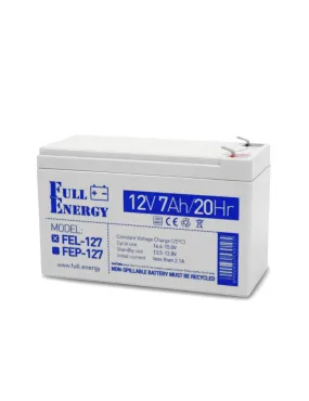 Акумулятор Full Energy FEL-127 12В 7А·год