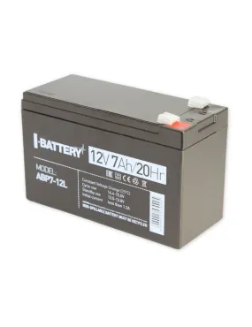 Аккумулятор I-Battery ABP7-12L 12В 7А·ч